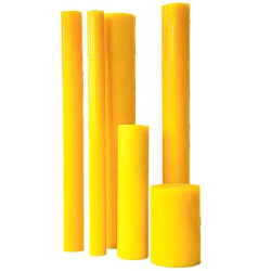 POLIURETAN WAŁEK PUR 20mm x 500mm 85ShA żółty