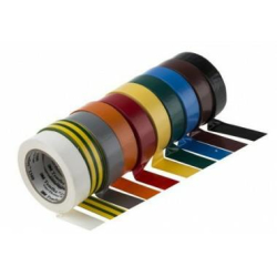 3M Taśma izolacyjna TEMFLEX 1300 (19mmx20mx0,13mm) ŻÓŁTO-ZIELONA