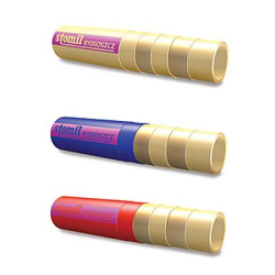 STOMIL WĄŻ GUMOWY DO CIECZY SPOŻYWCZYCH średnica 38mm (niebieski) 1,2MPa
