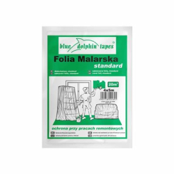 Folia malarska BLUE DOLPHIN standardowa (4x5mb)