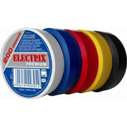 Taśma elektroizolacyjna ELECTRIX 200 MIX (19mm x 18mb) (5szt)