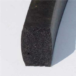 Uszczelka gumowa POROWATA 12x12mm EPDM