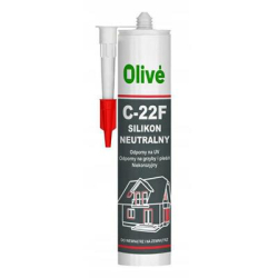 SILIKON neutralny OLIVE C-22F (bezbarwny) 280ml