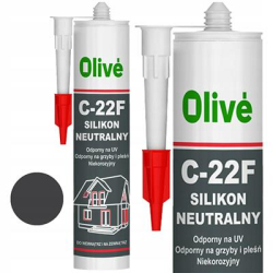 SILIKON NEUTR.SZARY OLIVE C-22F 280ml