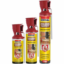 SOUDAL Pianka Montażowa z Aplikatorem Genius Gun Soudal 770ml