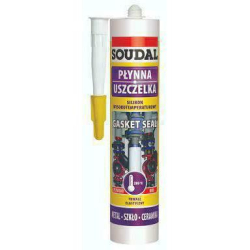SOUDAL Silikon wysokotemperaturowy GASKETSEAL 280ml (czerwony)