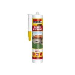 SOUDAL Silikon neutralny 280ml (czarny)