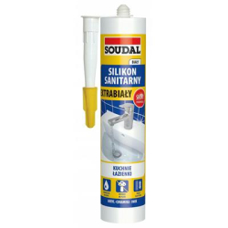 SOUDAL Silikon sanitarny (biały) 280ml