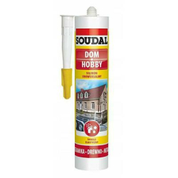 SOUDAL Silikon uniwersalny (szary) 280ml