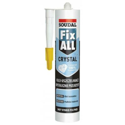 SOUDAL Fix All Crystal Klej uszczelniający (bezbarwny) 290ml
