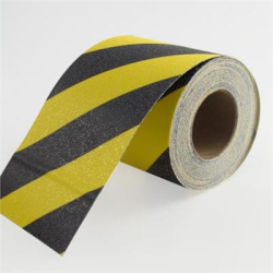 Taśma antypoślizgowa CZARNO-ŻÓŁTA 50mm x 5mb