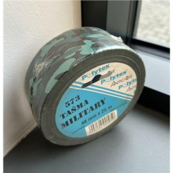 Taśma techniczna militarna/moro POLYTEX 573 48x25mb (wodoodporna)