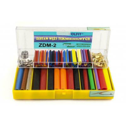 Rurki i koszulki termokurczliwe ZDM-2 (ZESTAW)