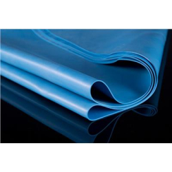 PŁYTA GUMA SILIKONOWA grubość 2,0mm szerokość rolki 120cm (niebieska) Detektowalna