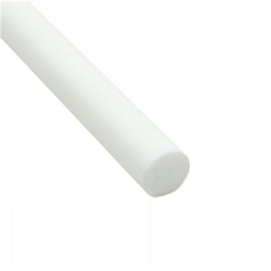 POLIPROPYLEN PRĘT PP średnica 95,0mm (długość 100cm) BIAŁY