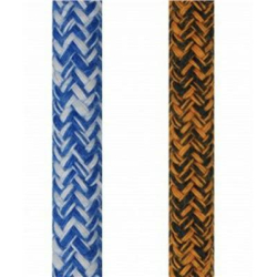 Lina poliestrowa SOLANO 2 FI. 8mm (biało-niebieska)