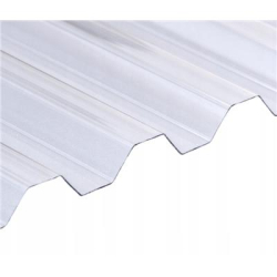 POLIWĘGLAN PŁYTA TRAPEZOWA 76/18 b/b 0,8x900x2000 (przezroczysta)