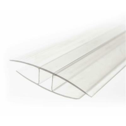 Profil Poliwęglanowy PC łączący H16 (bezbarwny)