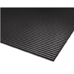 Wykładzina gumowa RYFEL 3mm szerokość rolki 120cm (czarna) szeroki