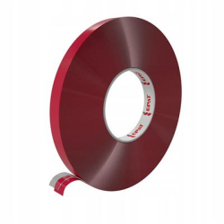 Taśma żelowa ze spienionego kleju 1x19x33mb (przeźroczysta)