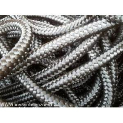 LINA POLIAMIDOWA FI. 10,0mm (pleciona) czarna