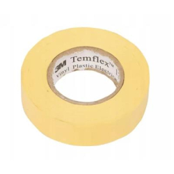 Taśma elektroizolacyjna 3M TEMFLEX 19mm x 20mb (żółta)