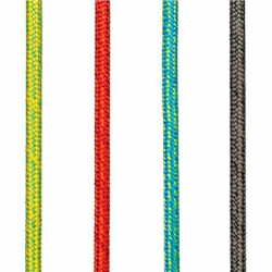 LINA NEPTUN FI. 6mm 406 /stalowy-stalowy-czarny/Sznur poliestrowy pleciony PES 200-6-KP-24/CTM200