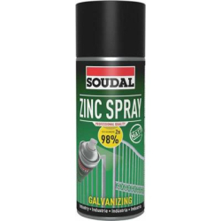 SOUDAL Cynk w sprayu Zinc Spray Mat 98% (400ml)